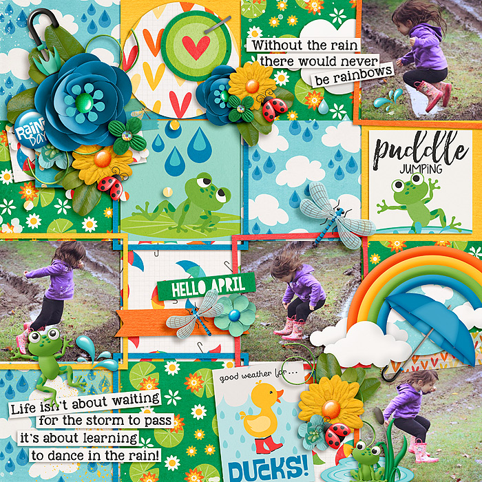 April Bingo Challenge #6: Journal Challenge: Word Strips