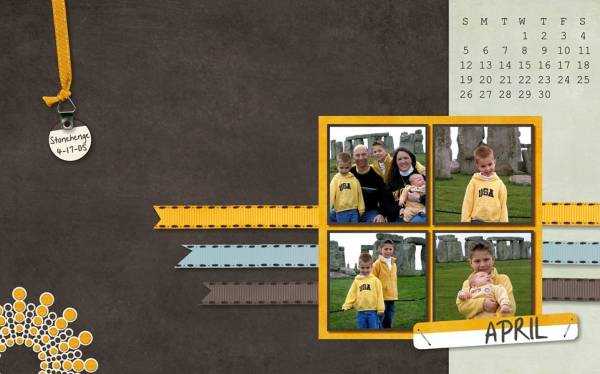 April Desktop