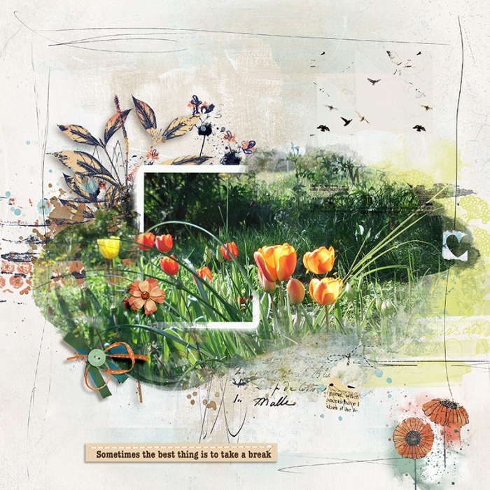 April in the garden