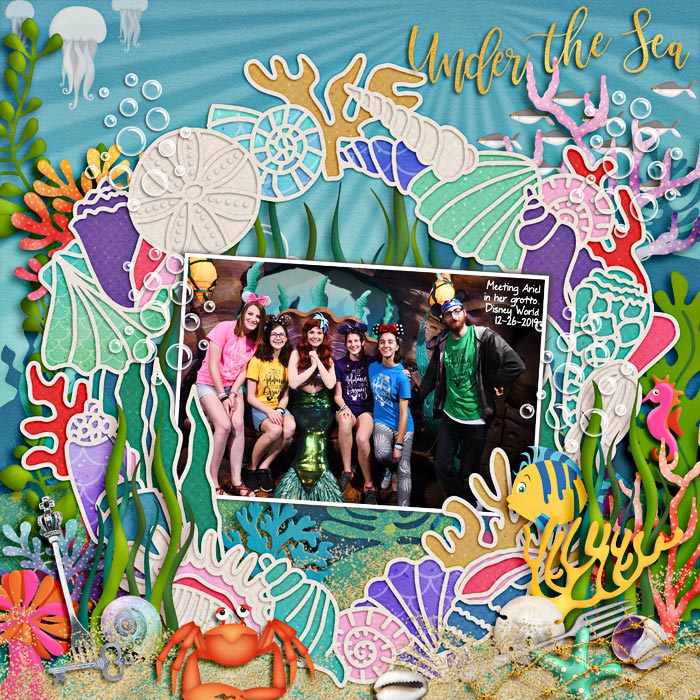Ariel Under the Sea