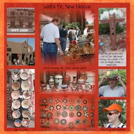 Arizona:  Santa Fe New Mexico shopping
