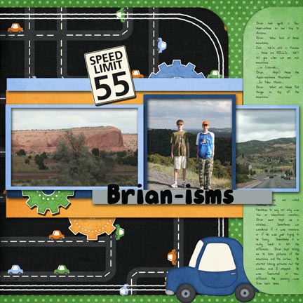 Arizona Trip:  Brian-isms