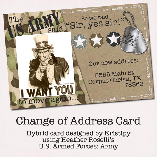 Army Change of Address