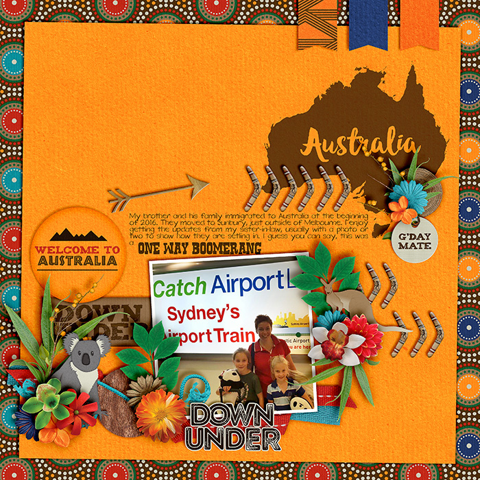 Arriving in Aus