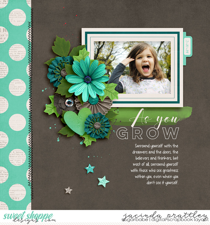 As you grow