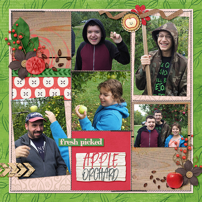 At the Apple Orchard