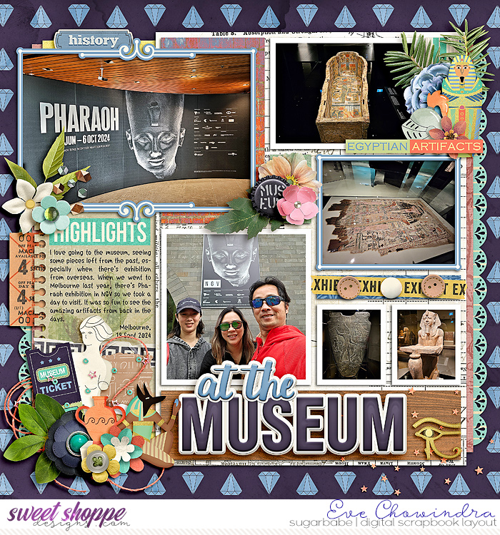 at the museum
