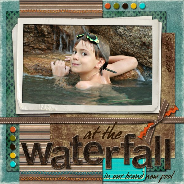 at the Waterfall