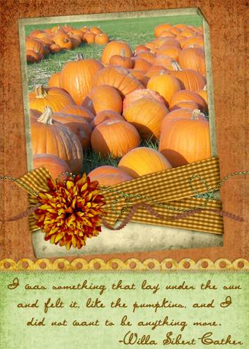 ATC - Like the Pumpkins