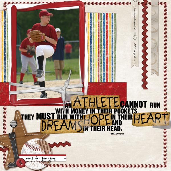 Athlete - Shutterbug 16 Layout