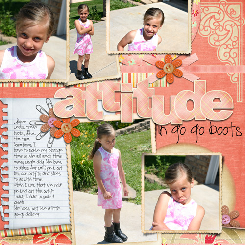 Attitude in Go Go Boots