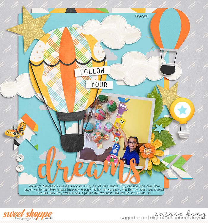 Aubrey's Hot Air Balloon craft