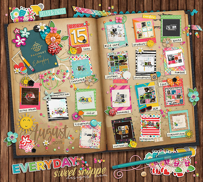 August 2019 Passport To Everyday