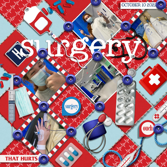 August 25. Checkers- Surgery