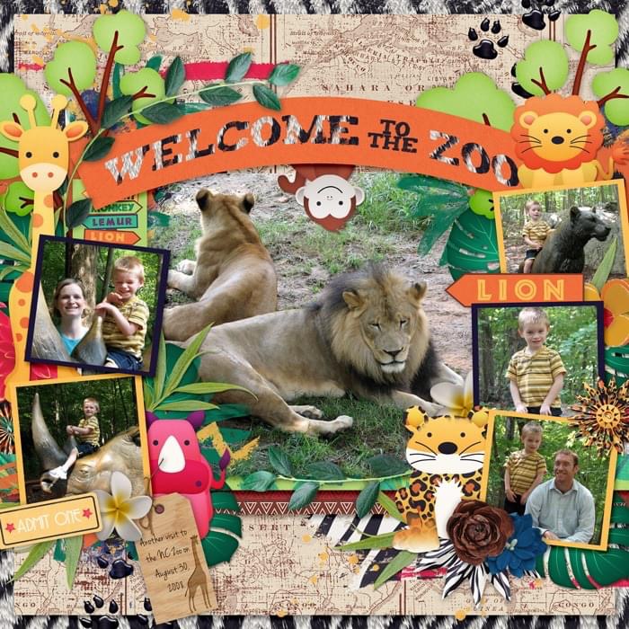 August at NC Zoo