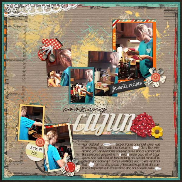 August Bingo #15-Cooking Cajun