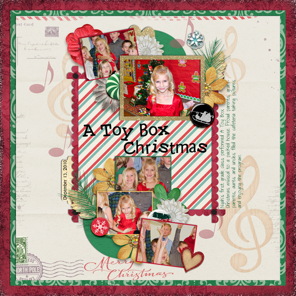 August Bingo #19-A Toy Box Christmas program