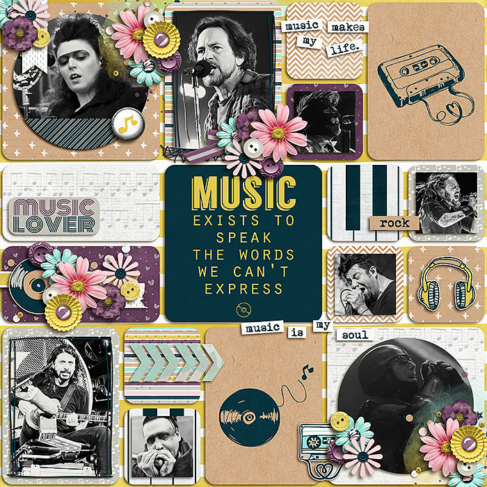August Bingo #19 - Music Montage