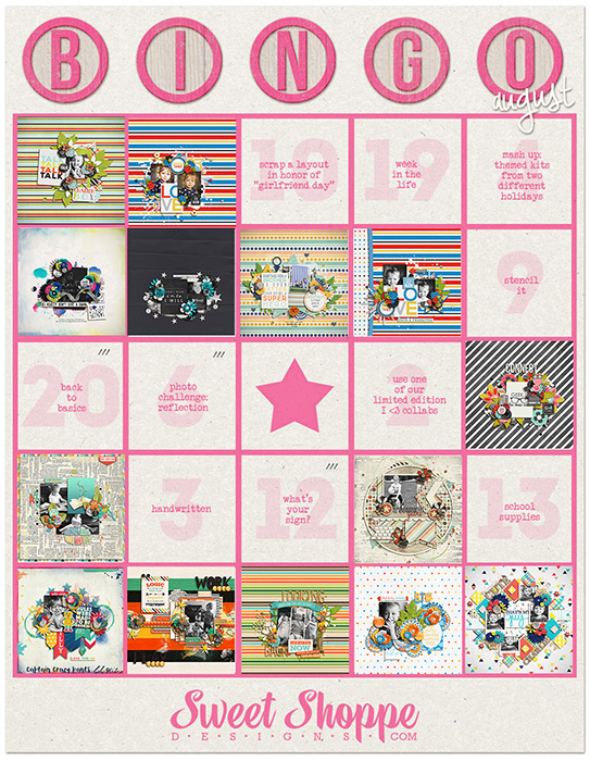 August Bingo