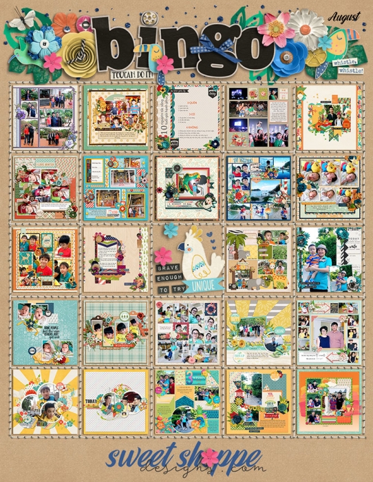 August Bingo