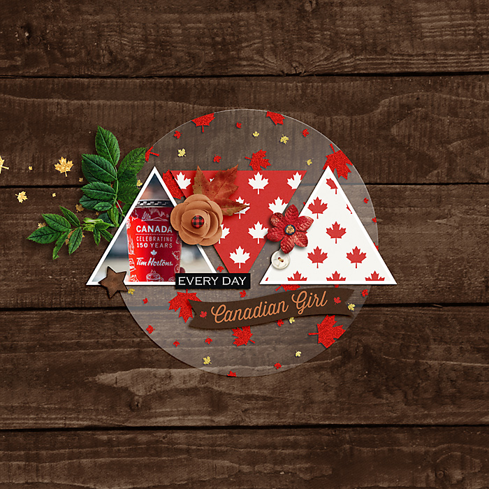 August Challenge 17 Scrap Stash : Everyday Word Art