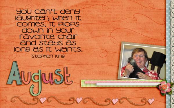 August Desktop Wallpaper