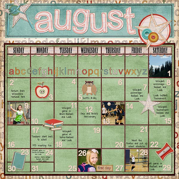August Month in Review Challenge