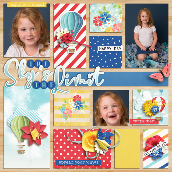 August Passport #16: Rewind/Flashback - Color Blocking