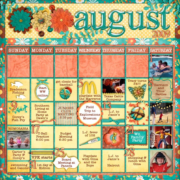 August Recap 2009