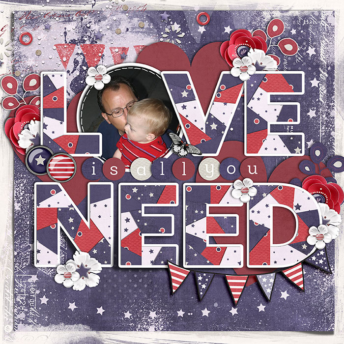 August Red Iv Challenge/fav template designer Aug BINGO