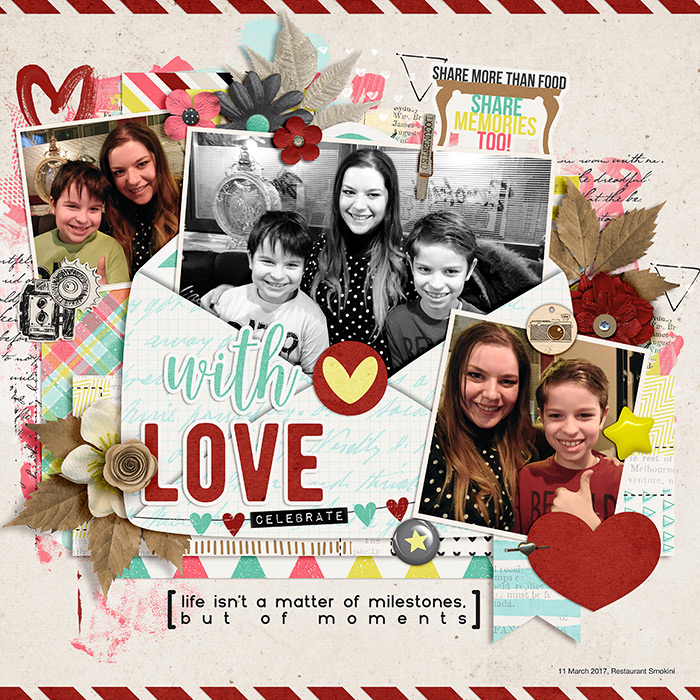 Aunt and nephews