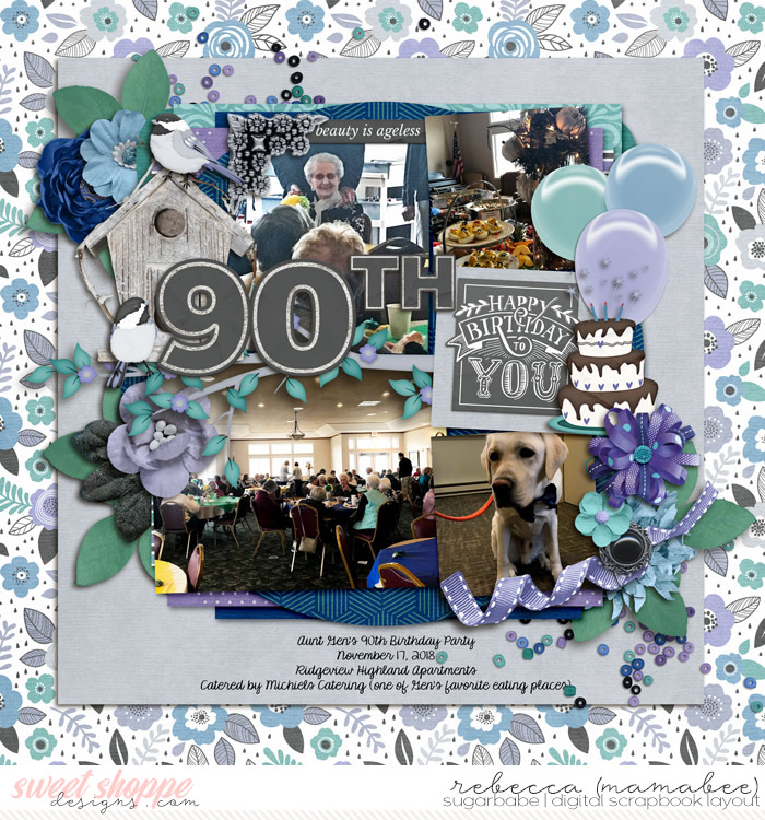 Aunt Gen's 90 birthday party