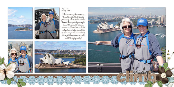 Australia album, bridge climb