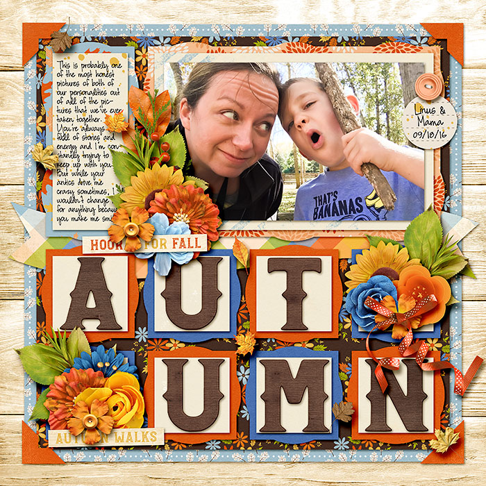 autumn 2016 mom and son