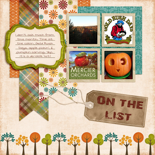 Autumn Bucket List 2013
