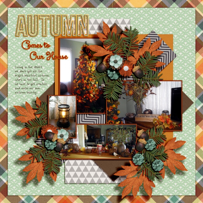 AUTUMN COMES TO OUR HOUSE