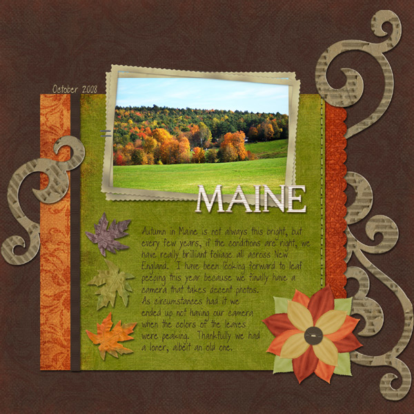 Autumn in Maine