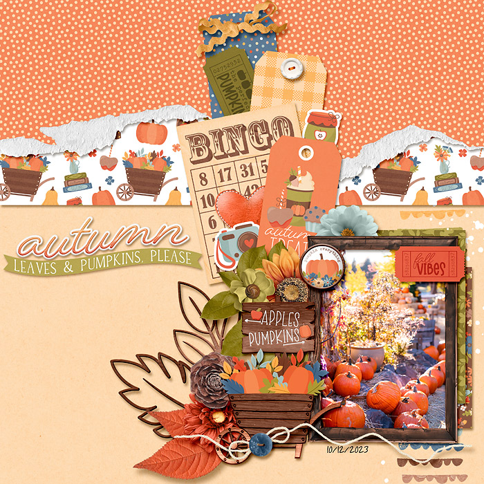 Autumn Leaves and Pumpkins Please
