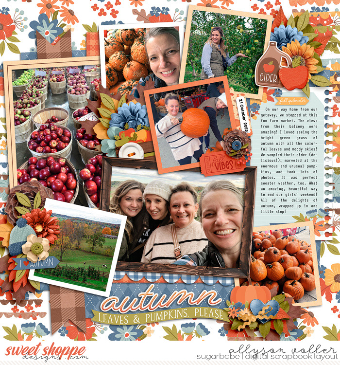 Autumn leaves & pumpkins please