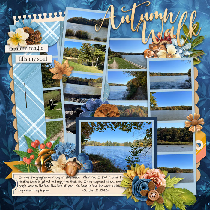 Autumn Walk (left side)