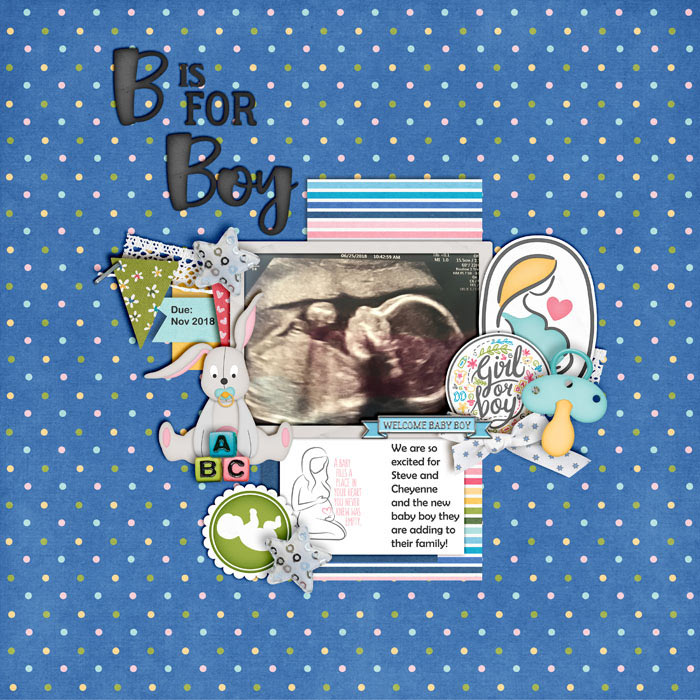 B is for Boy