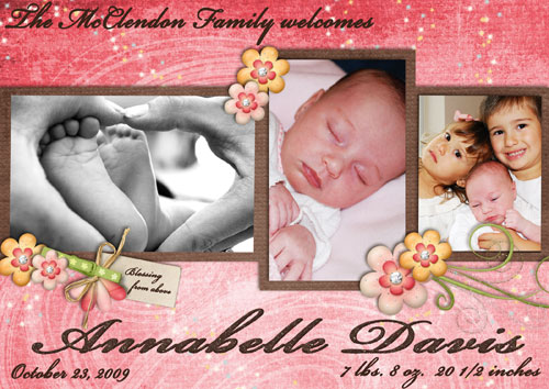 Baby Announcement