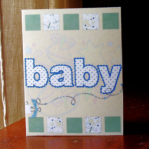 Baby card - week 3
