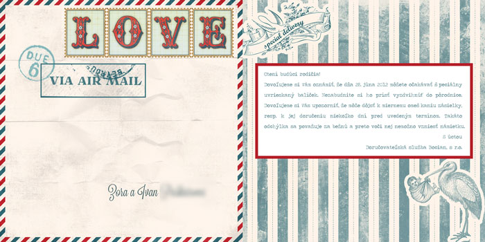 Baby card