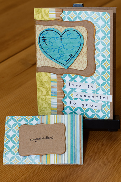 Baby Congrats Card and GC