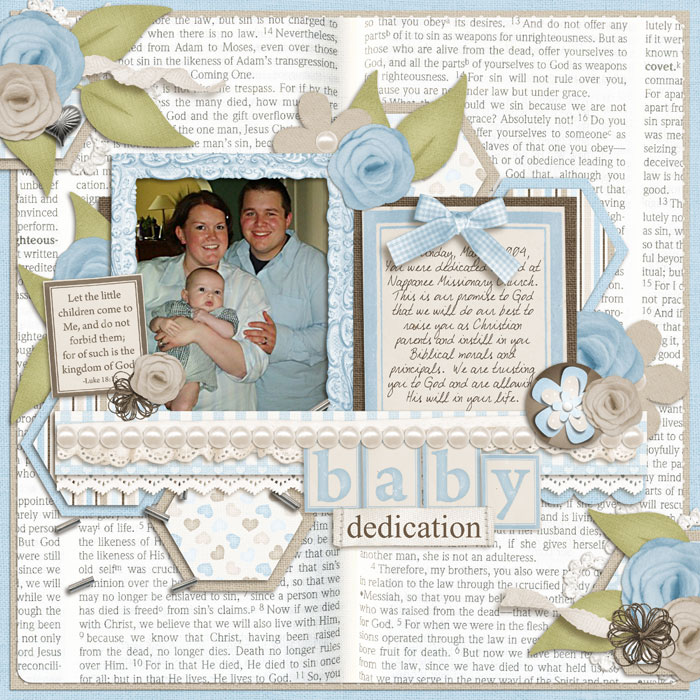 baby dedication.