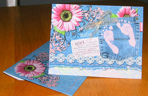 Baby Girl Card