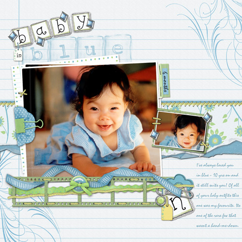 Baby In Blue