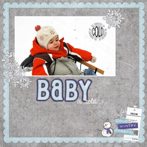 Baby, it cold