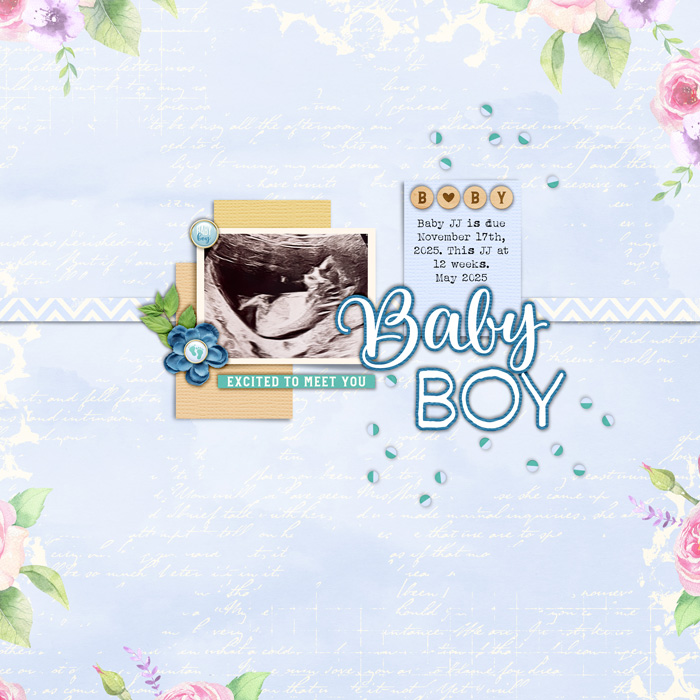 Baby JJ 12 week